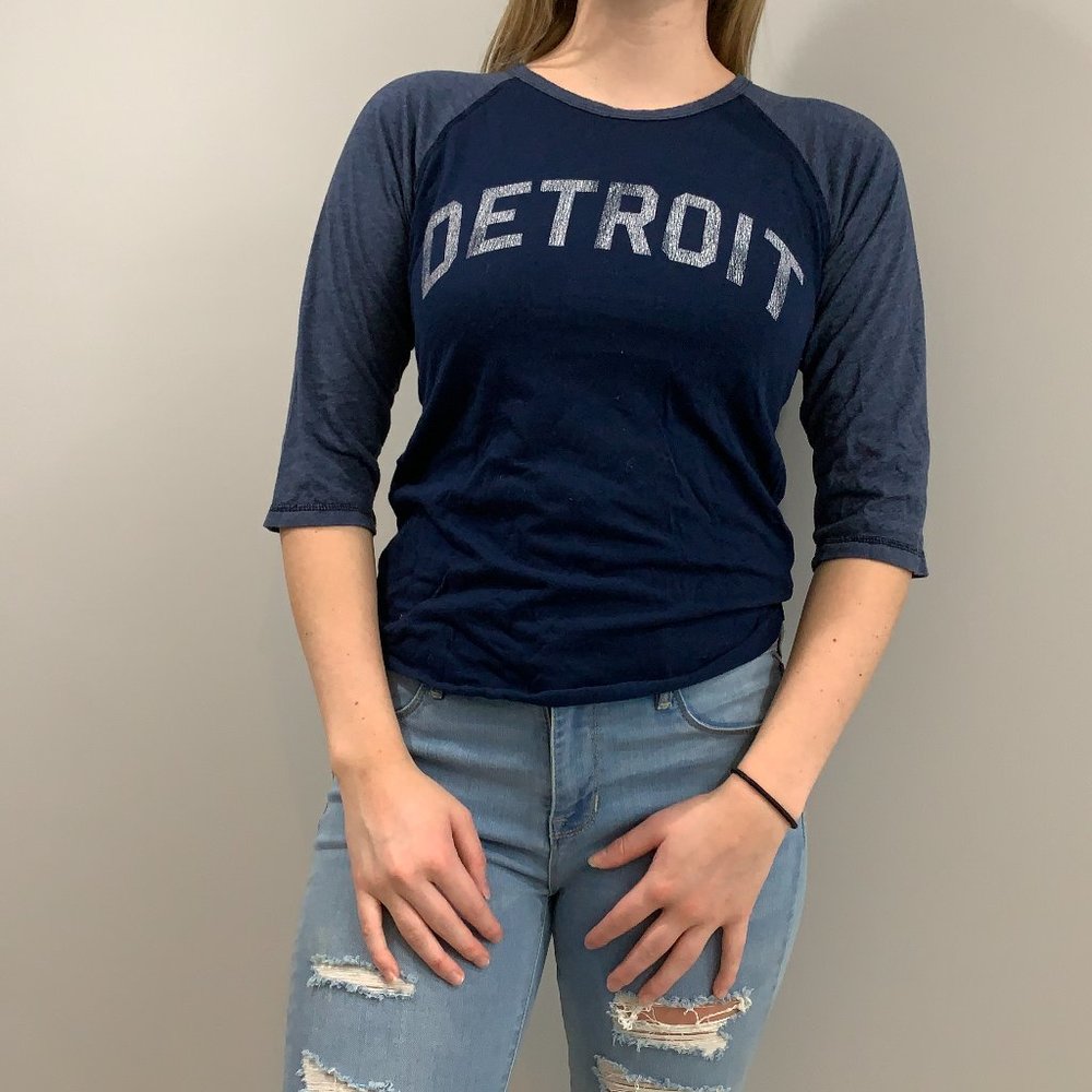 The original retro brand Detroit baseball t-shirt